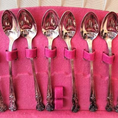 Lot #55  Set of Vintage Silverplate Flatware - Rogers Silver Co.