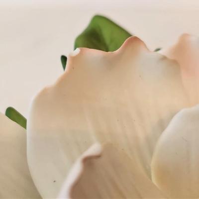 Lot #56  ANDREA Camellia porcelain Flower