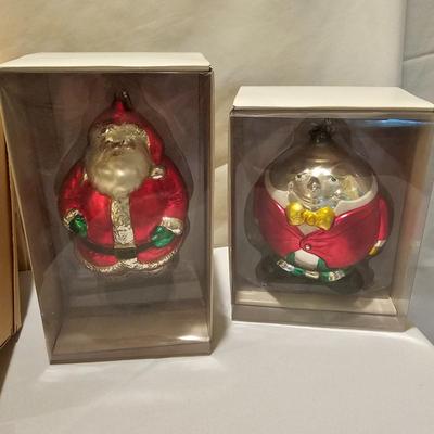 Antique Shiny  Brite Glass Christmas Ornaments  + More (MB-JS)