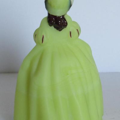 Boyd Glass Hand Painted Lady Doll