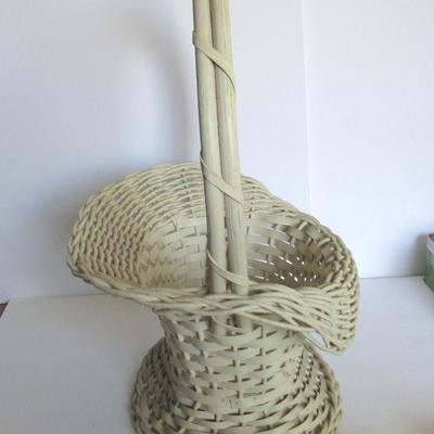 Larger Size Wicker Decorative Basket