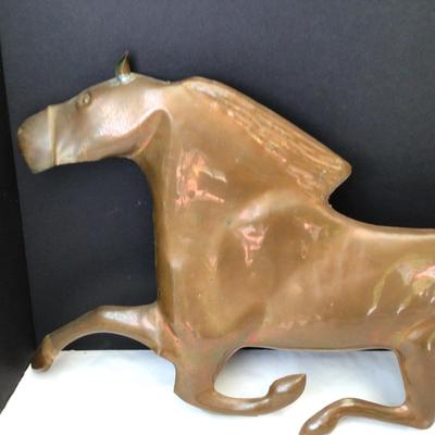 498 Large Copper Horse