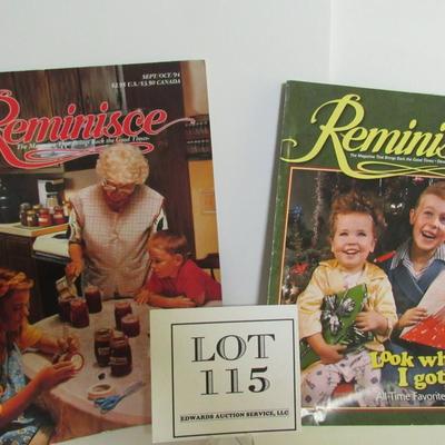 Lot of Older Reminisce Magazines