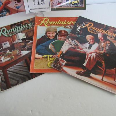 Lot of Older Reminisce Magazines