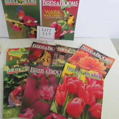 Lot of Older Birds and Blooms Magazines