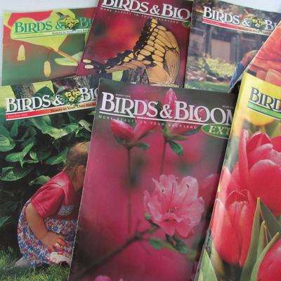 Lot of Older Birds and Blooms Magazines