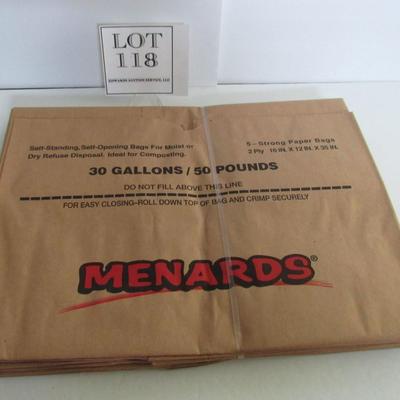 Unused Pack of Lawn Bags