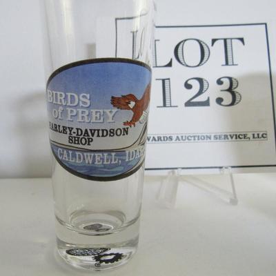 3 Harley Davidson Shot Glasses