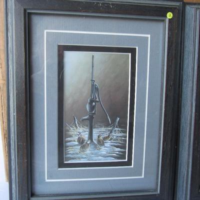 Lot 138: Smaller Beautiful Decorative Prints, 1 By Floyd Hubbard, About 7" Wide