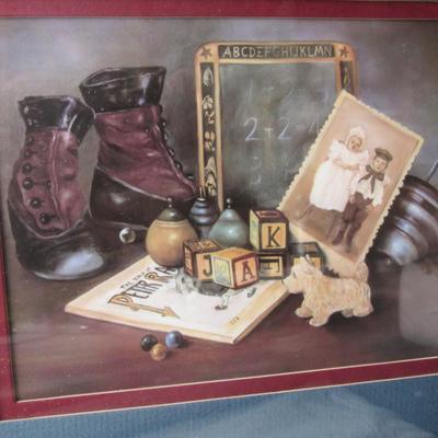Lot 163: Small Still Life Picture, About 10" x 11 1/2"