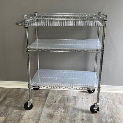 NSF ~ Stainless Steel Rolling Cart