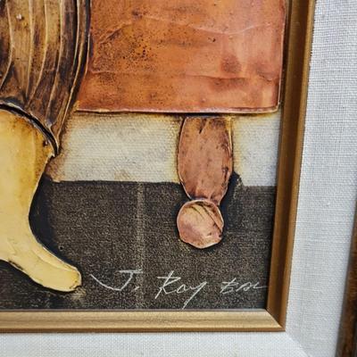 2 Pieces of J Roybal Artwork
