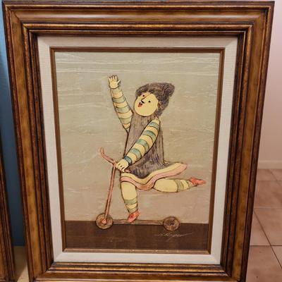 2 Pieces of J Roybal Artwork