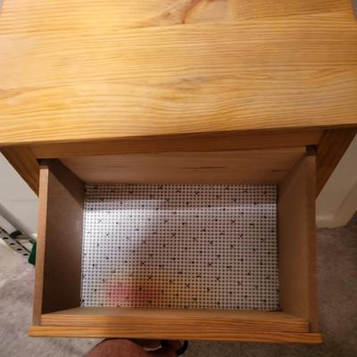 Small Wood 3 Drawer Cabinet