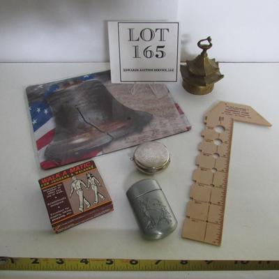 Interesting Junk Drawer Lot, Walk a Matic, Pocket Ashtray, More