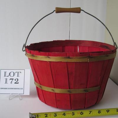 Old Harvest Gathering Basket
