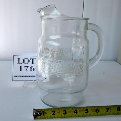 Large Old Pepsi Cola Pitcher