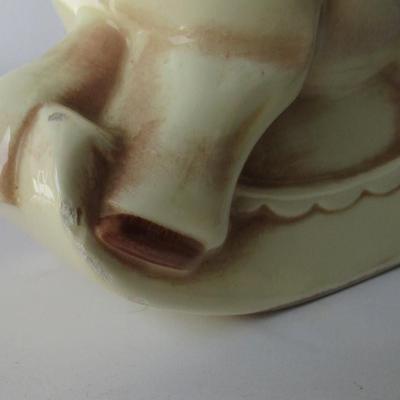 Old Pottery Rocking Horse Planter