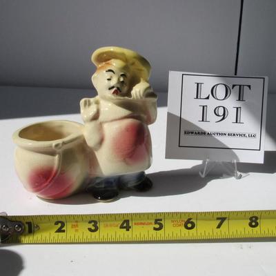 Pottery Chef Planter Smaller Size