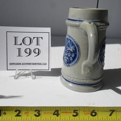 Old Stoneware Salt Glazed Beer Mug