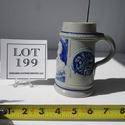 Old Stoneware Salt Glazed Beer Mug