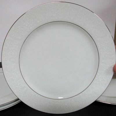 Lot 203: Service For 4 Set of Fine China Love Lace Dishes