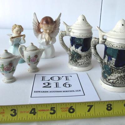 Lot of Old Figurines and Shaker Sets