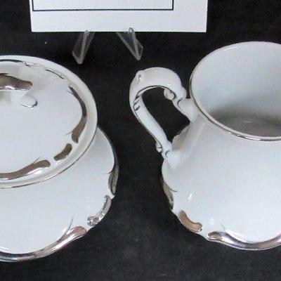 Lot 221:  Service For 4 Fine China Dinnerware, Starlight Pattern