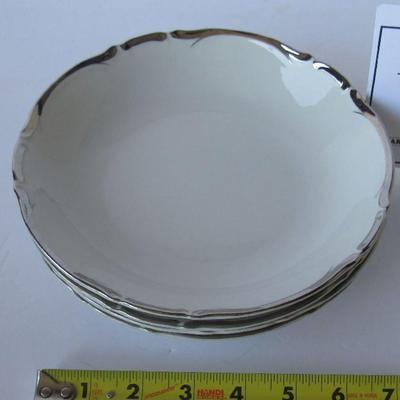 Lot 221:  Service For 4 Fine China Dinnerware, Starlight Pattern