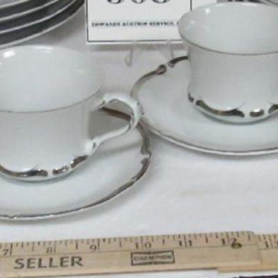 Lot 221:  Service For 4 Fine China Dinnerware, Starlight Pattern