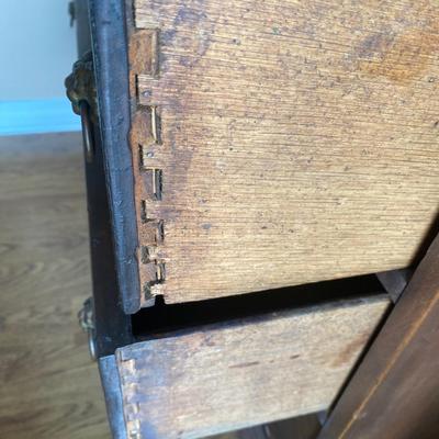 Vintage secretary cabinet