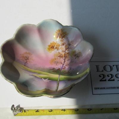 Old Hand Painted Bowl, Japan