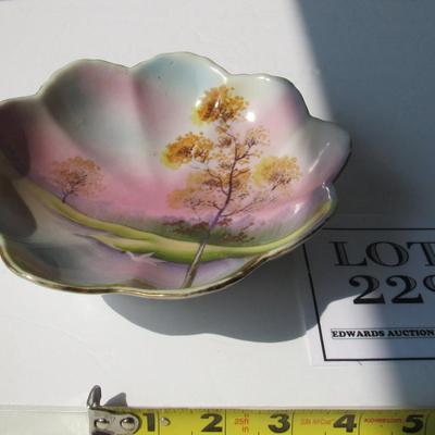 Old Hand Painted Bowl, Japan