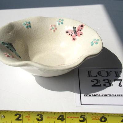 Hull Pottery Butterfly Small Bowl