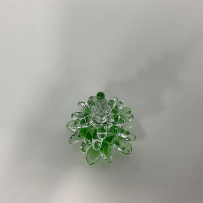 -116- GLASSWARE | Vintage Marcolin Sweden Crystal Art Glass Christmas Tree | Signed