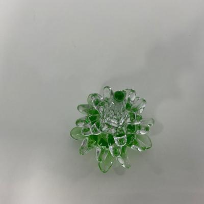 -116- GLASSWARE | Vintage Marcolin Sweden Crystal Art Glass Christmas Tree | Signed
