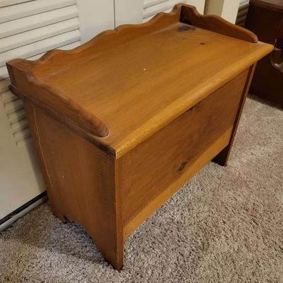 Small Wood Storage Container