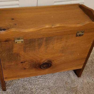 Small Wood Storage Container