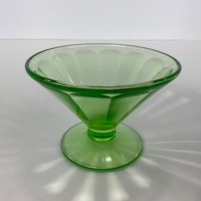 -124- URANIUM | Optic Panel Vaseline Green Sherbets