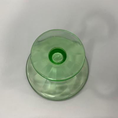-124- URANIUM | Optic Panel Vaseline Green Sherbets