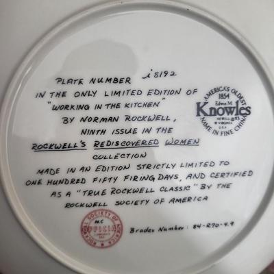 11 Norman Rockwell Plate Collection