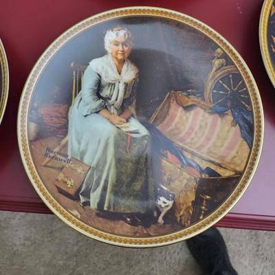 11 Norman Rockwell Plate Collection