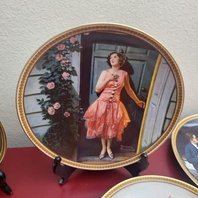 11 Norman Rockwell Plate Collection