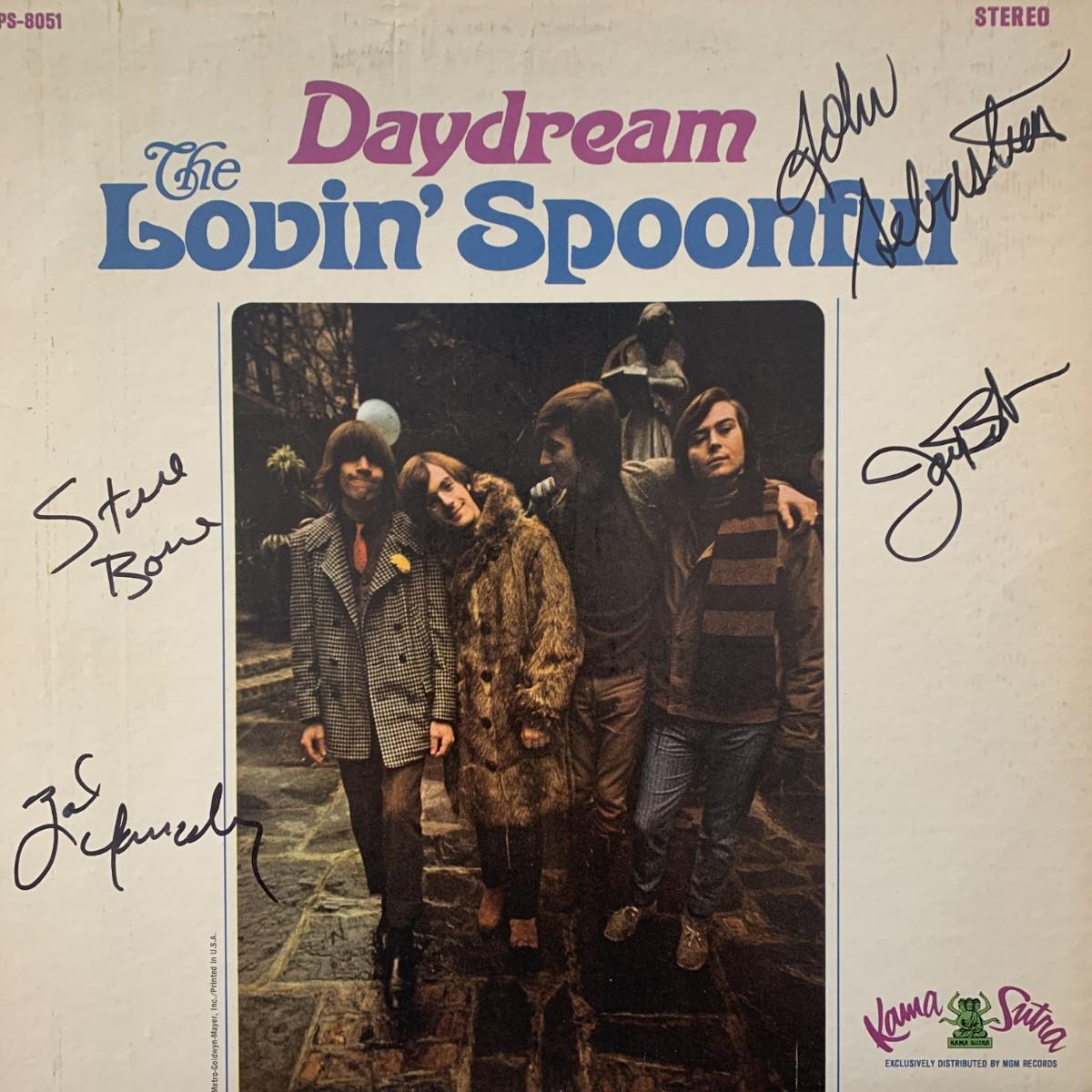 The Lovin' Spoonful signed Daydream album | EstateSales.org