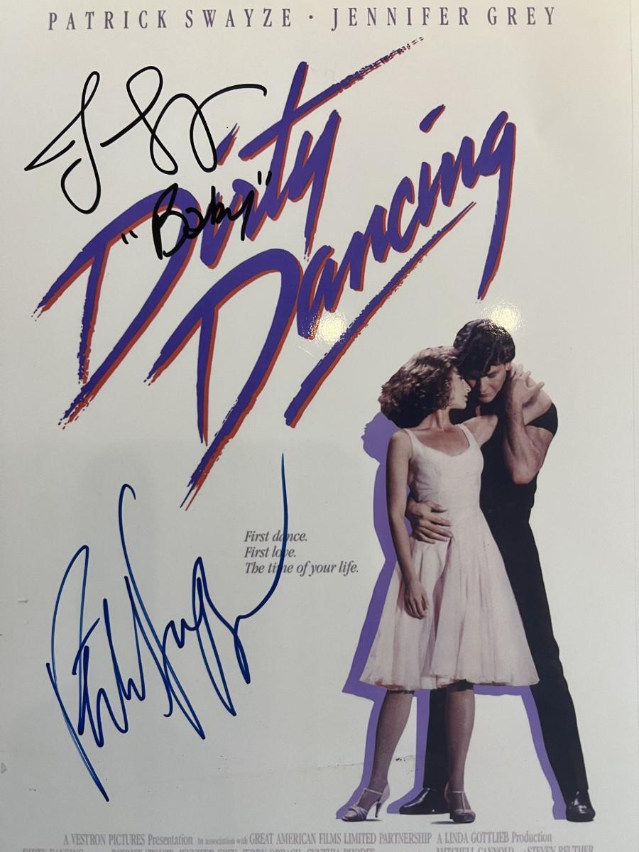 Dirty Dancing Cast Signed Mini Poster EstateSales Dirty dancing cast signed mini poster estatesales