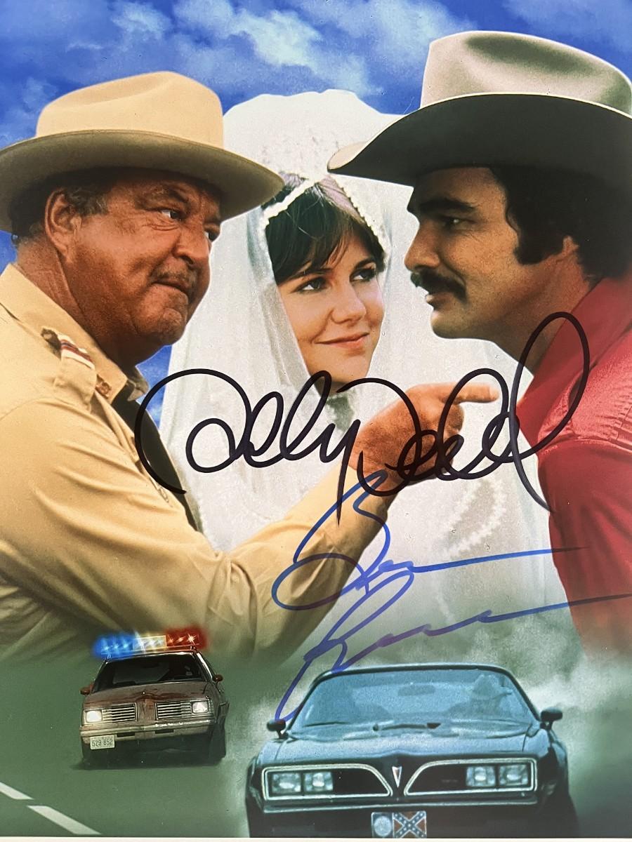 Smokey and the Bandit cast signed photo