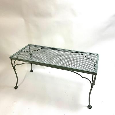 1576 Vintage SALTERINI Wrought Iron Coffee Table
