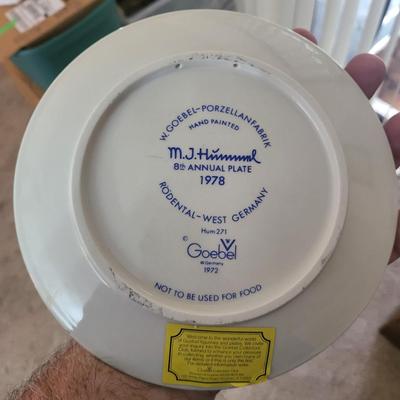 6 Collectable Plate Lot