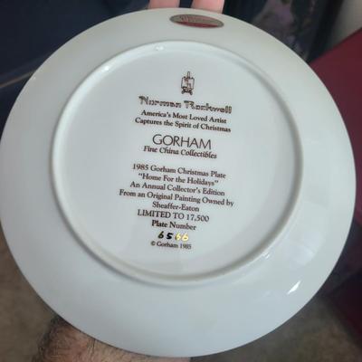 4 Collectable Plate Lot