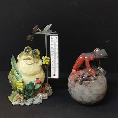 Frog thermometer and 6